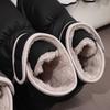 Women's Winter Snow Boots Faux Fur Lining Booties Slippers Comfortable Fuzzy House Shoes Non-Slip Indoor Outdoor Home Shoes for Women Warm Ankle Boots