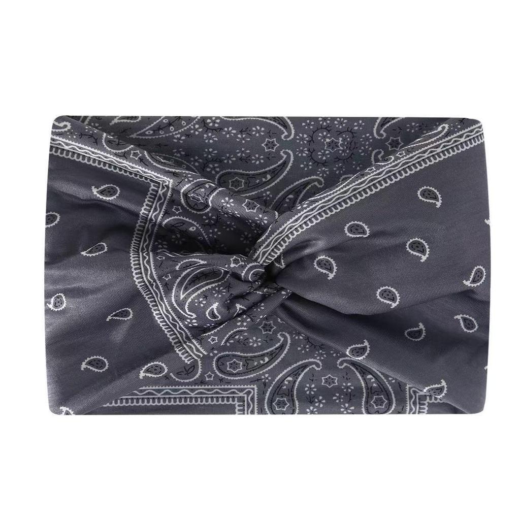 European & American Bohemian Print Sports Headband Hair Accessory