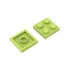 80pcs Plate 2x2 Dots Muilt-Colored Compatible with 3022 94148 Self-Locking Bricks Building Blocks Toys Accessories