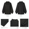 ORWZDCO High Solid Layered Loose Oversized Perfect for Winter Women's Sweatshirt, Neck, Sportswear, Color, Cute, Lazy, Look, Simple, Fit, Casual,