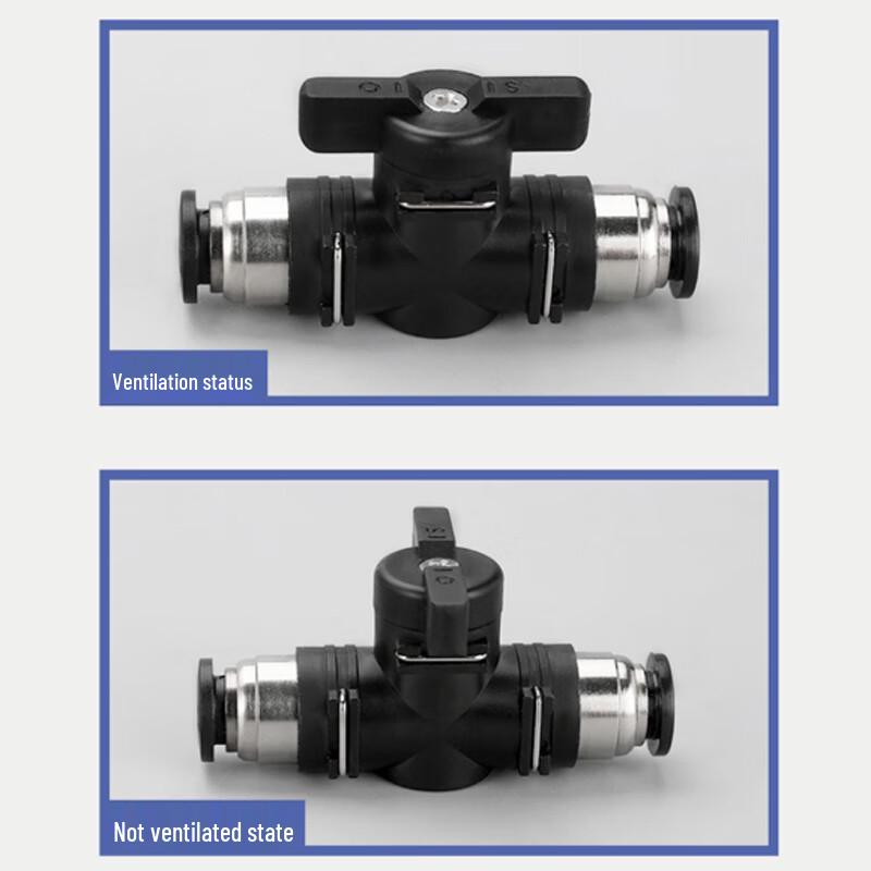 Pneumatic HVFF Quick Connect Flow Control Valve