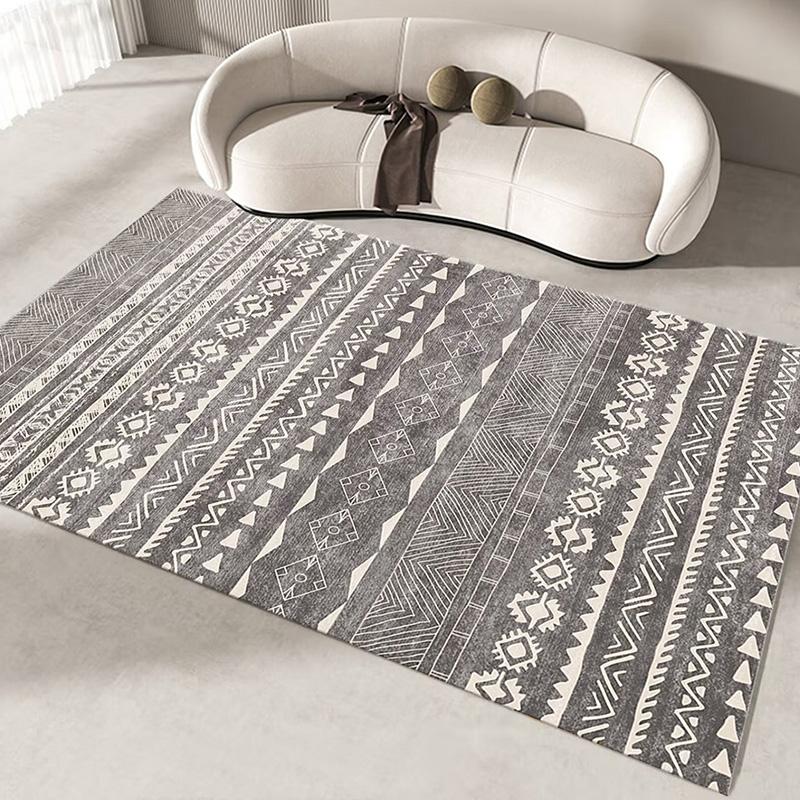 Modern Simple Household Mat Living Room Large Size Luxury Carpet Non-slip Bedroom Bedside Bay Window Rug Washable Kitchen Rug