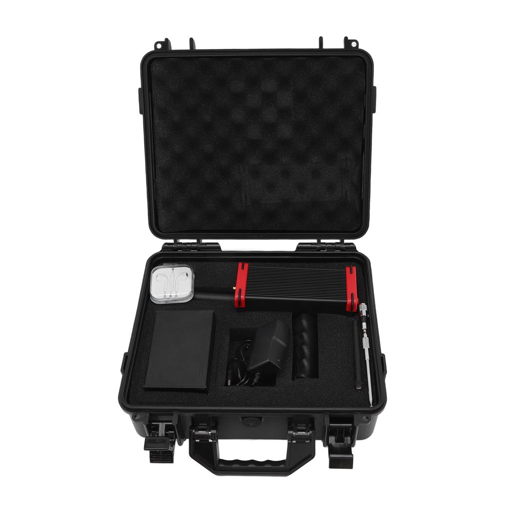 1000 Meters Range Metal Locator Underground 15m Depth Red Metal Detection Finder for Treasures 100-240V