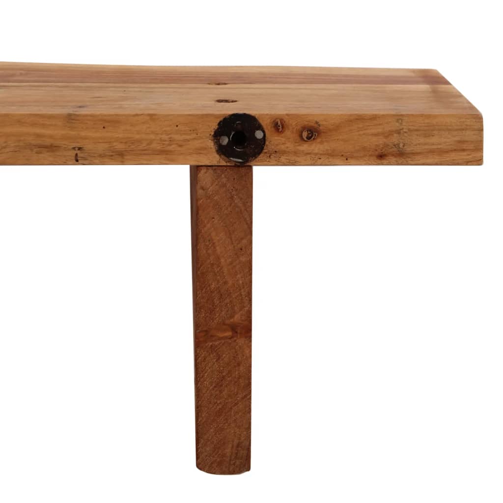 Wall Shelves 2 Pcs 60 X 20 X 18 Cm Solid Acacia Wood