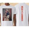 Vintage NY Exklusiv Beyonce Cowboy Carter Tour 2025 Nachdruck T-Shirt für Herren Rundhals T-Shirt Oversize Unseix Neues Sommer Oberteil