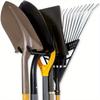 Wall-Mounted Garage Storage Hook for Garden Tools - Metal Shovel & Rake Organizer, Yard Tool Hanger, Space-Saving Garage Organization Solution