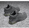 Primavera outono sapatos masculinos novos sapatos cargo respiráveis homens all-match antiderrapante resistente ao desgaste sapatos de trabalho homens H990