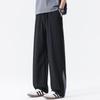 PLAYBOY Men's Summer Ice Silk Quick-Dry Loose Straight Casual Pants