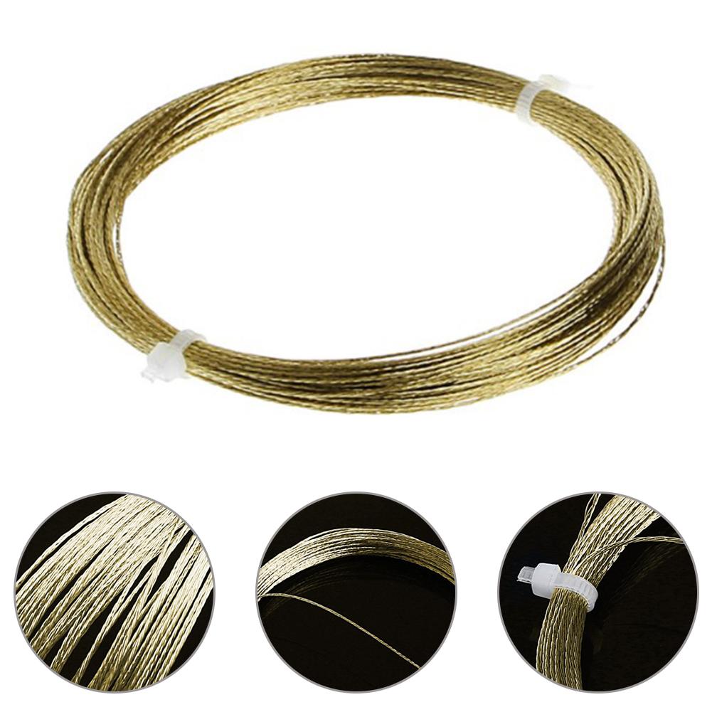 Braiding Line Windshield Wire Rope Gold Braided Wire Golden Wire Rope Windscreen Glass Windshield Cut-Out Wire