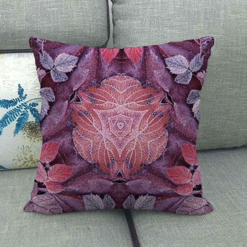 Geometric Pattern Collection Digital Printing Short Plush Pillow Covers For Car Sofa Office Cushion Cover Home Goods