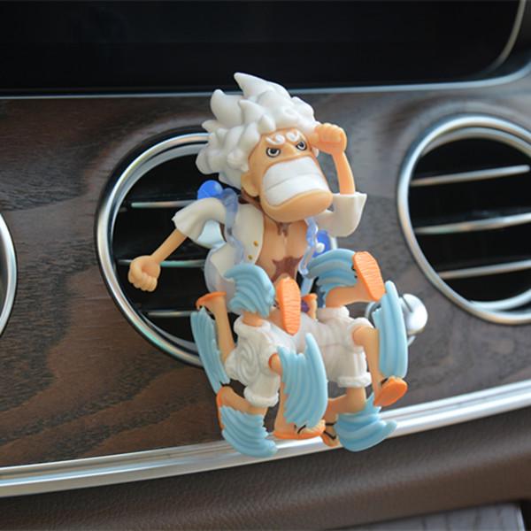 One Piece Luffy Car Dashboard Figure Air Vent Perfume Gift Box