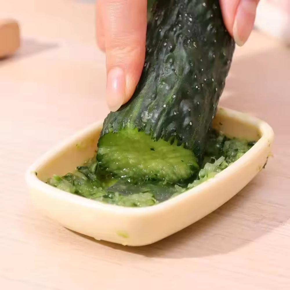 Manual Ginger Garlic Grater Kitchen Tool Handheld Grinding Plate For Making Ginger Garlic Paste Juice Home Cooking Accessory