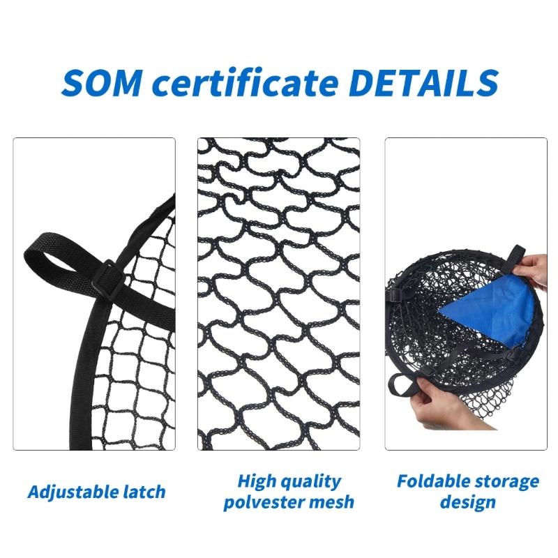 Soccer Goal Targets Net Foldable Soccer Targets Net Easy To Attach and Detach