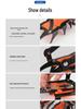Professional 12-Tooth Anti-Slip Crampons for Rock Climbing, Ice Climbing, Mountaineering, and Snowfield Adventures.