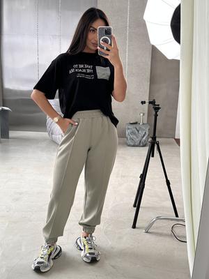 Women's Trousers Joggers XL Green (2208242-48-50:249)