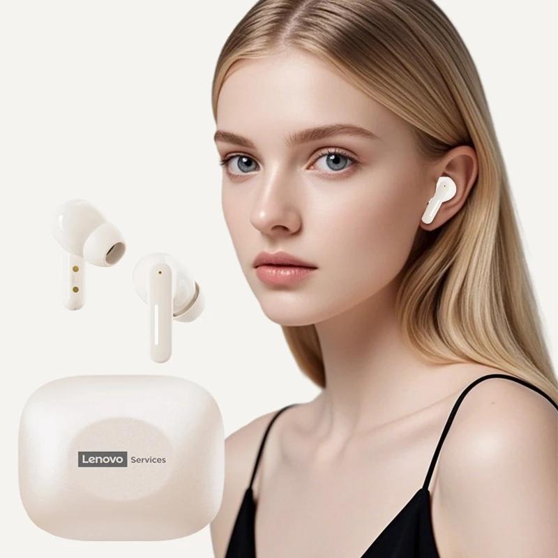 Original Lenovo LE209 Wireless Upgrade Bluetooth 6.0 Earphone Noise Canceling Sport Headphones 30H Long Battery Life Headset With Mic NEW