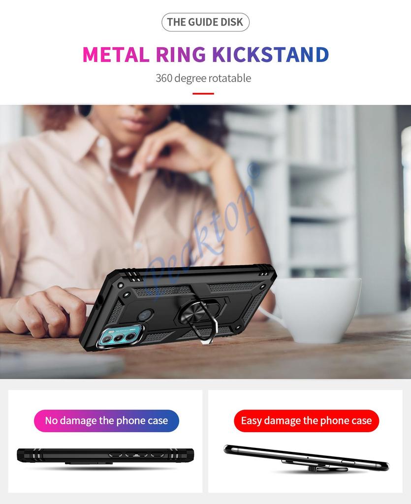 Für Moto G60 Fall Abdeckung Stoßfest Bumper Shell Robuste Militärische Rüstung Halter Magnet Telefon Fall für Motorola Moto G60 G 60