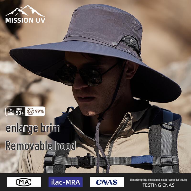 MISSION Men s Outdoor UV Sun Hat