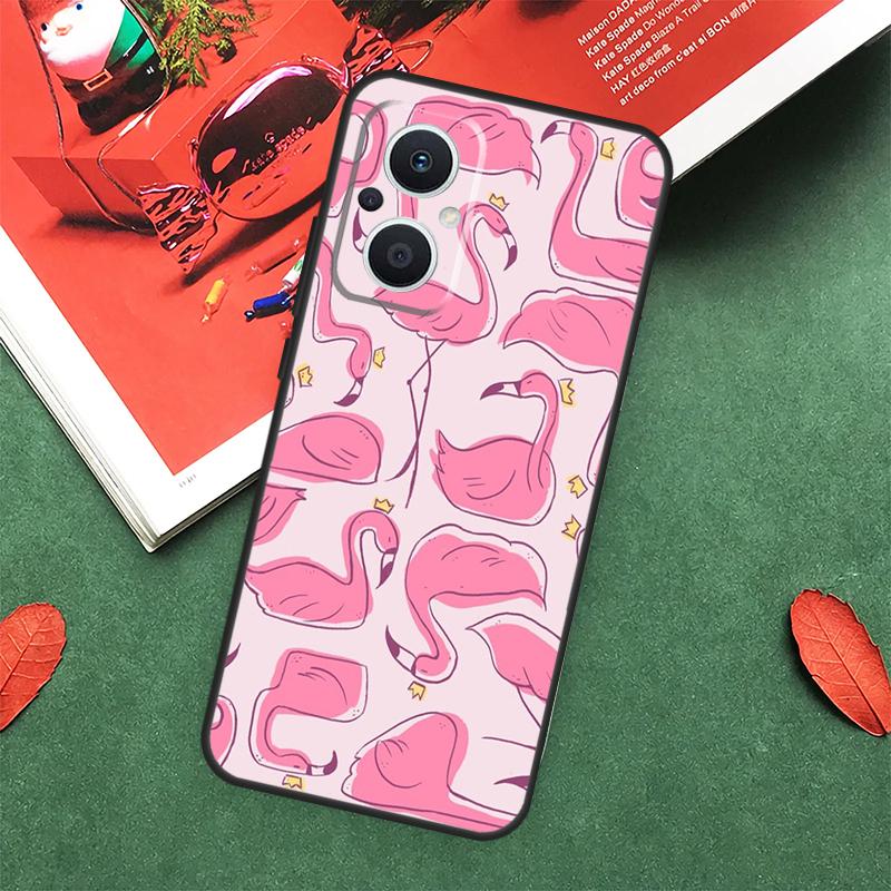 Flamingo Hülle Für OPPO Reno 5 Lite 8 4 6 7 10 Pro 4Z 5Z 8T OPPO Find X6 X5 Pro X2 Neo X3 Lite Cover