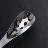 Kitchen Utensils Long Handle Dessert Spoon Silver Stainless Steel Colander Scoop Minimalist Soup Spoon Restaurant