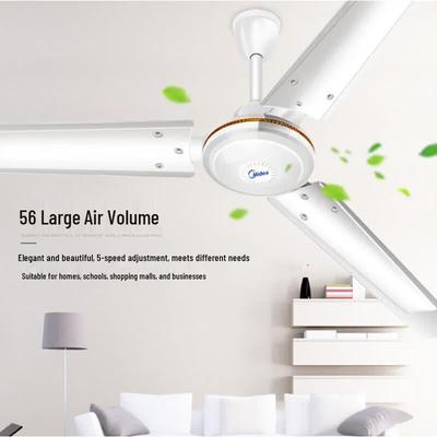 Midea Fixed Frequency Quiet Ceiling Fan CN Plug (adapter Included)