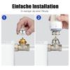 2026 New Radiator Adapter M30 X 1.0 To M30 X 1.5 Thermostatic Valve Adapter Valve Adapter for Valves