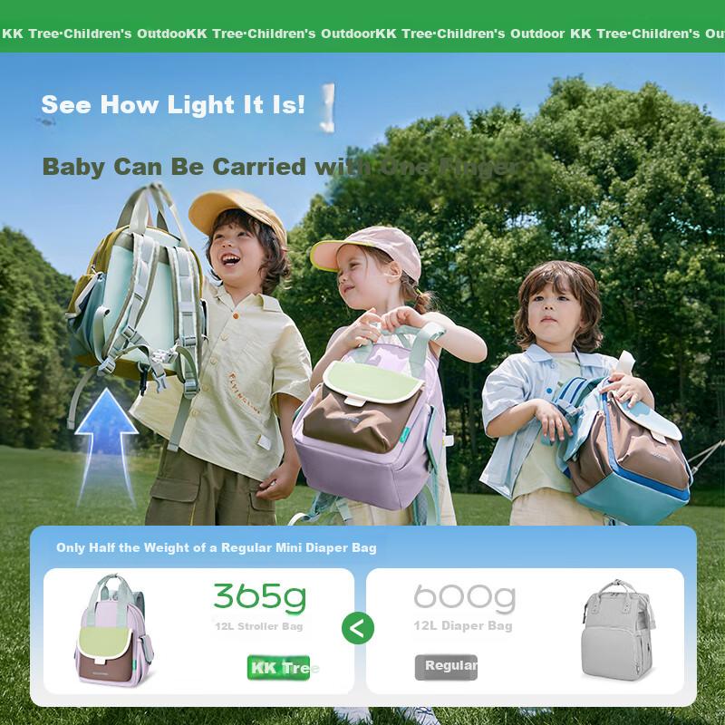 Kocotree Children's Backpack, Lightweight And Reduced Burden, Kindergarten Schoolbag, Travel Backpack