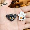 3D Printed Miniature Models Bat Ghost Tray for Dollhouse Halloween Diorama Props Ornaments Tabletop Decor Accessories Blind Box Scene Fairy