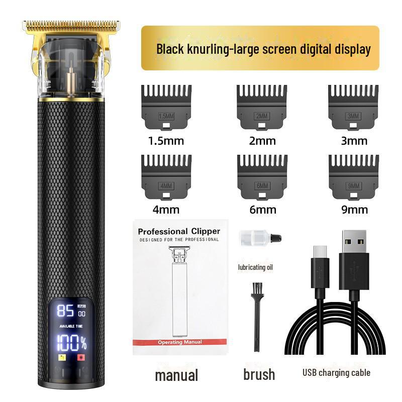 Retro Multifunctional TYPE-C Fast Charging Portable Hair Clipper