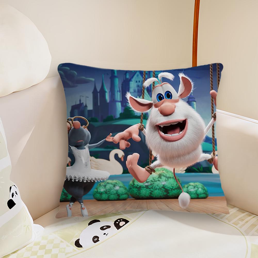 Cartoon Schattige B-Booba Kussensloop Woonkamer Bank Kussenhoes Geschikt Voor Huis Slaapkamer Kamer Decoratie 40x40cm