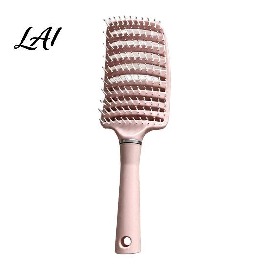 Lightweight Hair Comb Curved Vented Brush for Women Detangling Paddle Long Thick Curly Wet Hair Blow Fast Drying Detangler Styling Tool