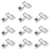 10Pcs Mini Size Pring Loaded Toggle Latch Stainless Steel Spring Loaded Stainless Steel Latch High Tension Silver