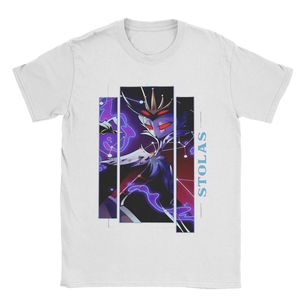 Helluvas Bosses Game Stolas Cotton TShirt For Adult Summer Classic TShirts ONeck Popular Tees Oversized Wholesale Clothing