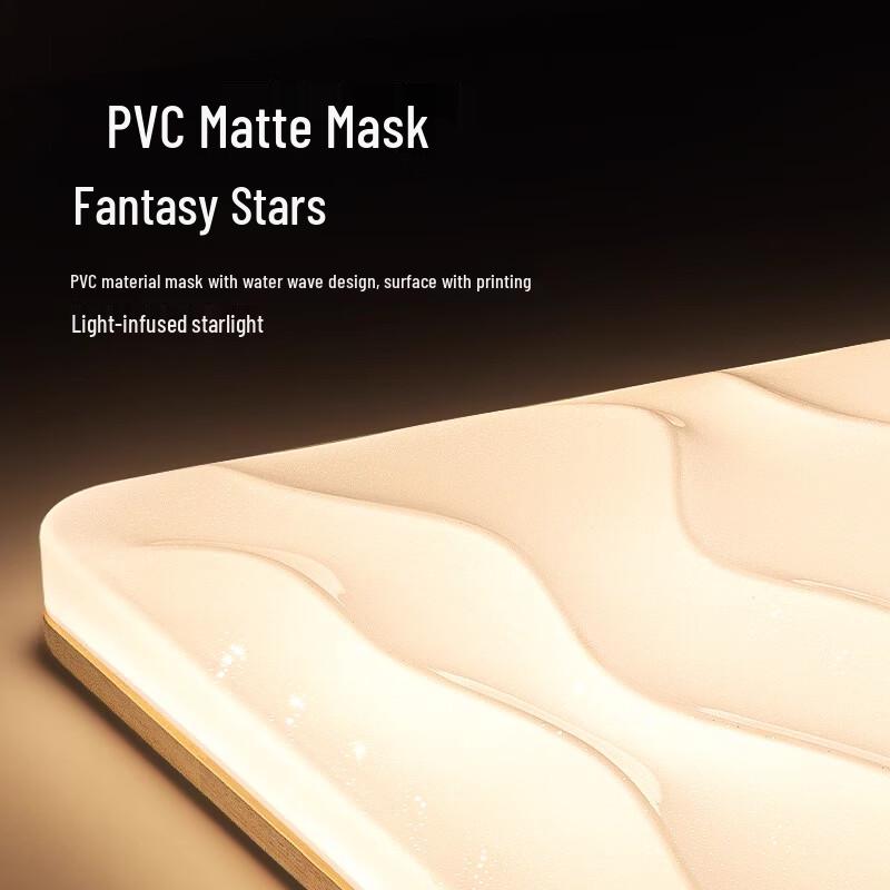 Nordic Wood Style Full Spectrum LED Ceiling Lamp
