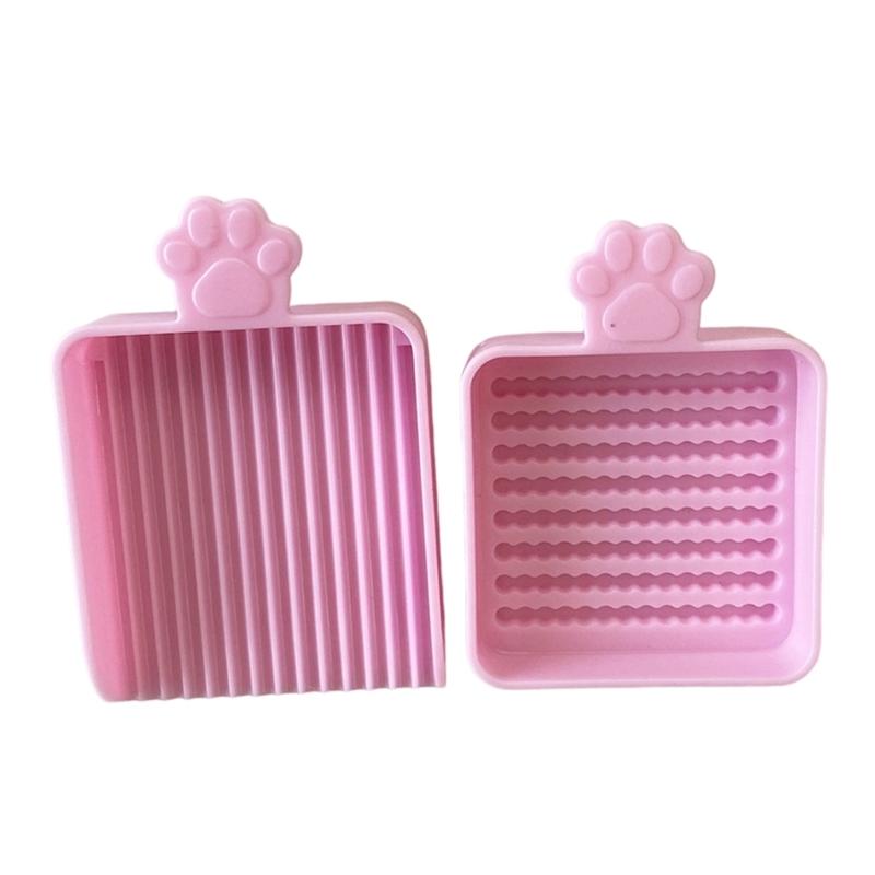 2Pcs Plastic Bead Organiser Storage Tray Bead Sorting Tool For Holding Buttons Sticker Jewelry Making Art Craft Supplies розовый 509₽