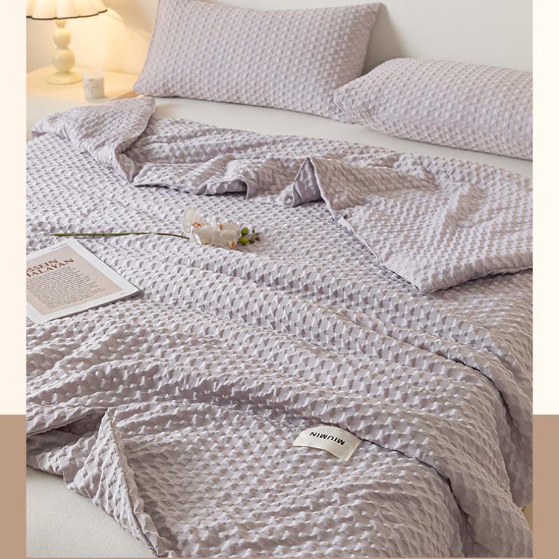 Summer Light Comfortable Simple Cool Quilt Machine Washable Washable Skincare Breathable Thin Spring Air Conditioning Blanket