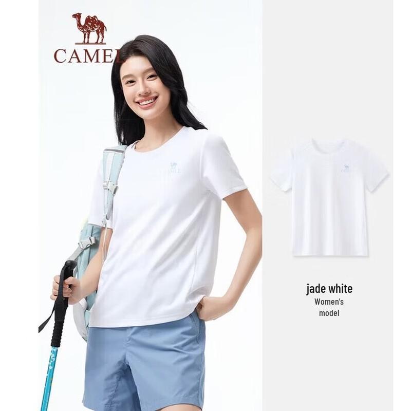 Camel Women s Quick-Dry Crew Neck T-Shirt A25BAVV052A L