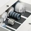 Retractable Dish Rack: Kitchen Sink Storage for Cutlery, Dishes, Bowls, and Plates