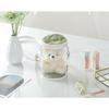 Fuji Boeki Plush Toy Bag Green 10.5x9x16.5cm Storage Clear Bag for Merchandise Collection