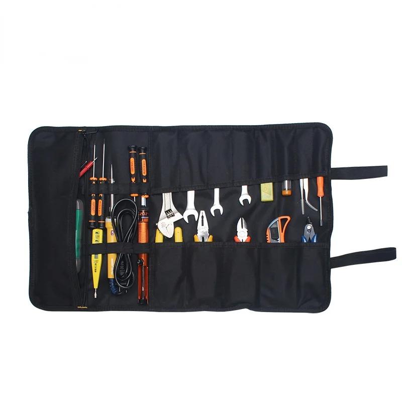 Reel Tool Bag Electrical Bag Storage Bag Multi-function Reel Thickened and Wear-resistant Computer Repair Canvas Bag