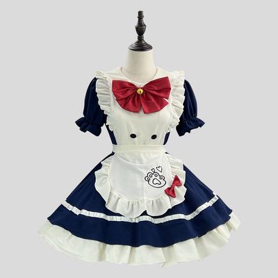 Süßes Dienstmädchen Kostüm Cosplay Lolita Halloween Mädchen, Kostüm