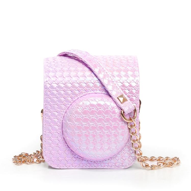 Soft PU Leather Camera Case for Mini 12 Instants Camera Silicone Protectors Bag with Removable Straps