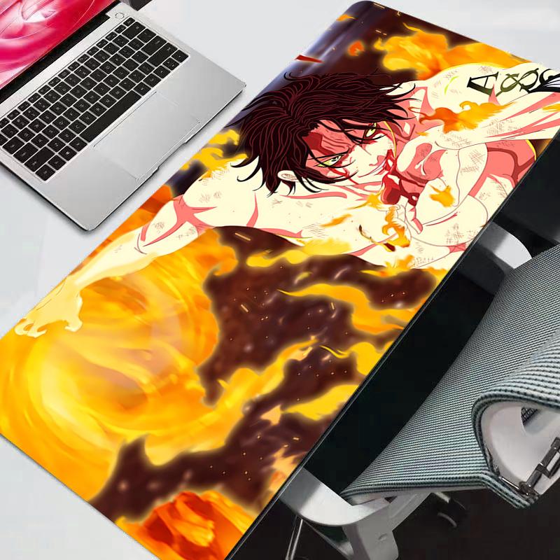 One Piece Mouse Pad Anime Gaming Accessories Mousepad Gamer PC Completo Computer Keyboard Desk Mat Varmilo Durable