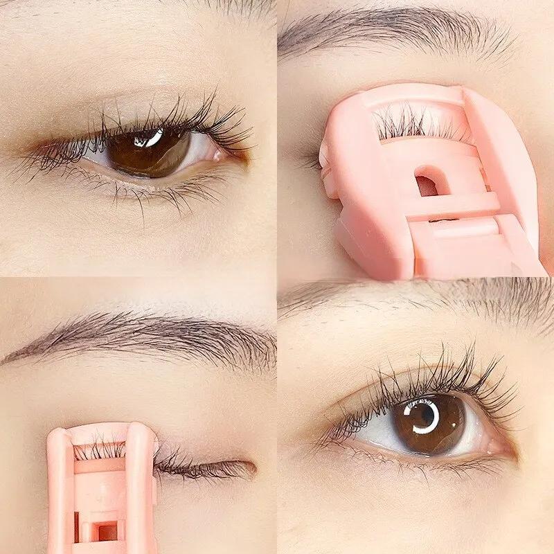 2-teiliges Wimpernzange-Set aus Kunststoff, Wimpernzange, langlebiges Curling-Wimpernwerkzeug, Wimpern-Styling-Kosmetik-Make-up-Tool