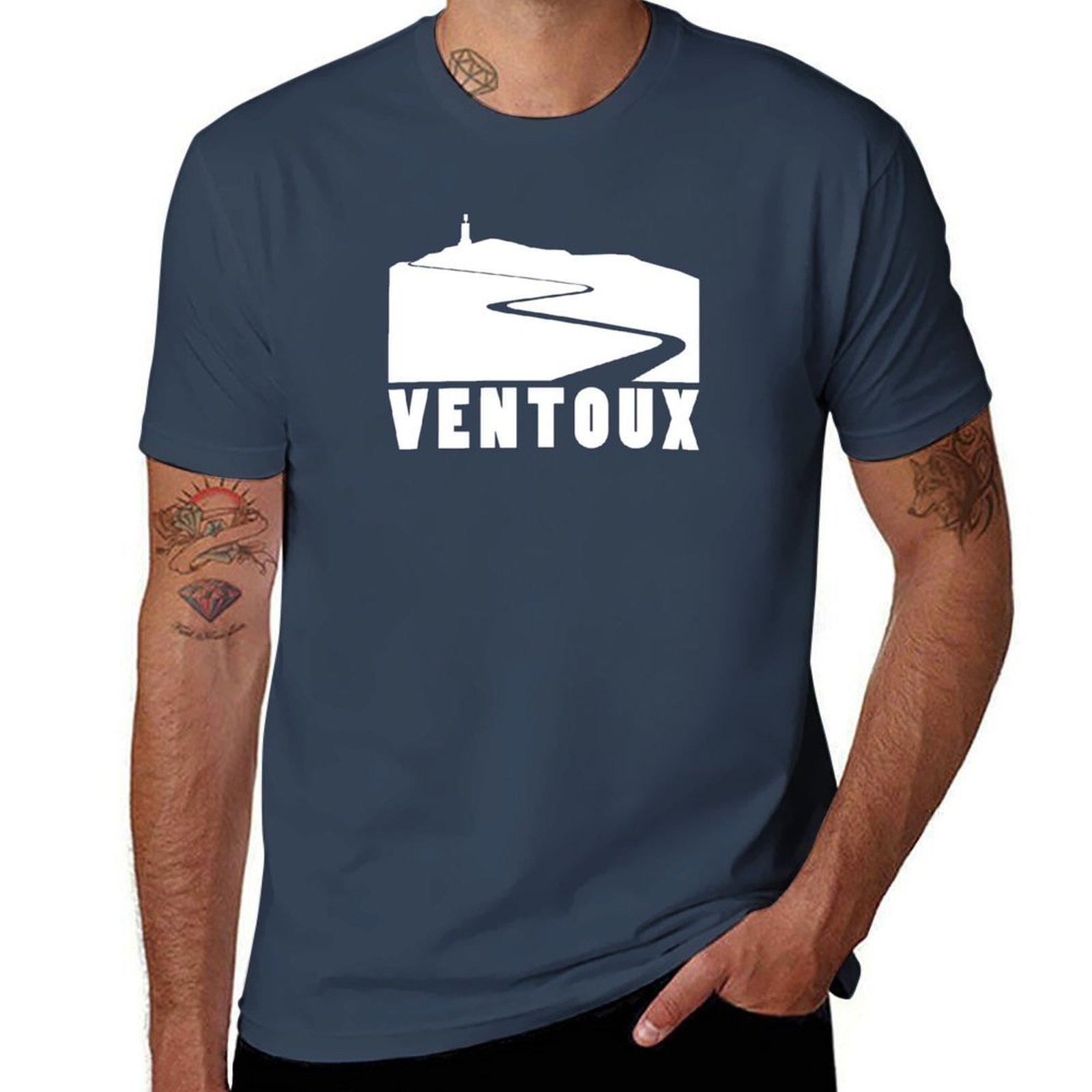 Retro Mont Ventoux Tshirt Tshirt Christmas Casual Tee Shirt S
