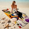 Dragon Ball Strandtuch Outdoor Camping Strandtuch für Urlaub Schwimmen Outdoor Pool Saugfähiges Badetuch