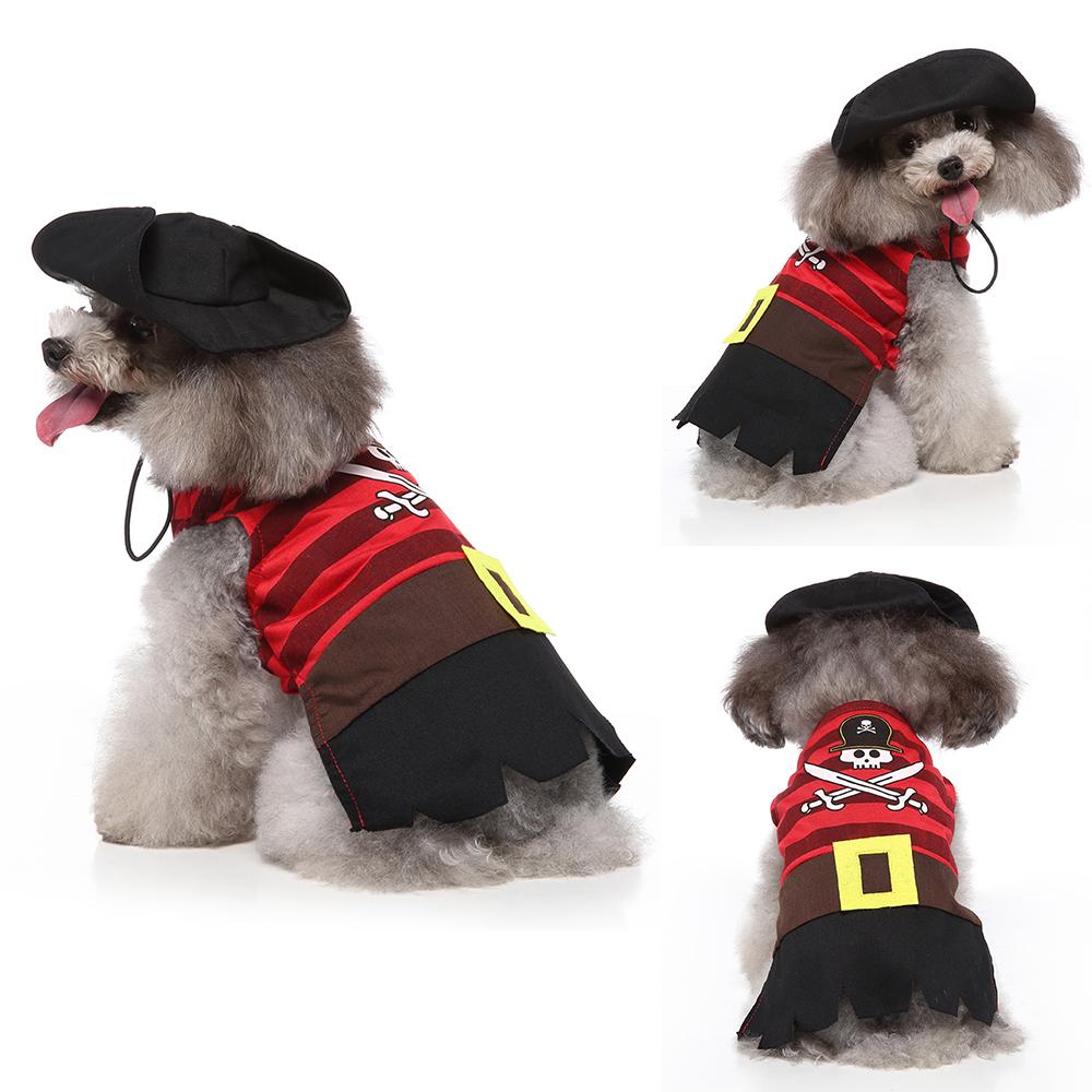 

Домашние собаки, кошки, пираты, капитан, пальто, одежда для косплея, куртка для собак, костюм, S-XL