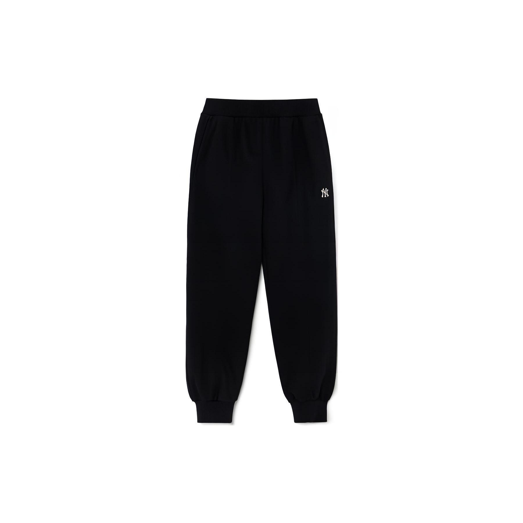 

New MLB Knitted Sweatpants Unisex Black 3FPTB0131-50BKS XS