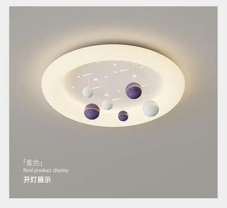 Children's Room Ceiling Lights Cream Style Cloud  Light Romantic Warm Baby Room Princess Room Boy Girl Bedroom Ceiling Lamps