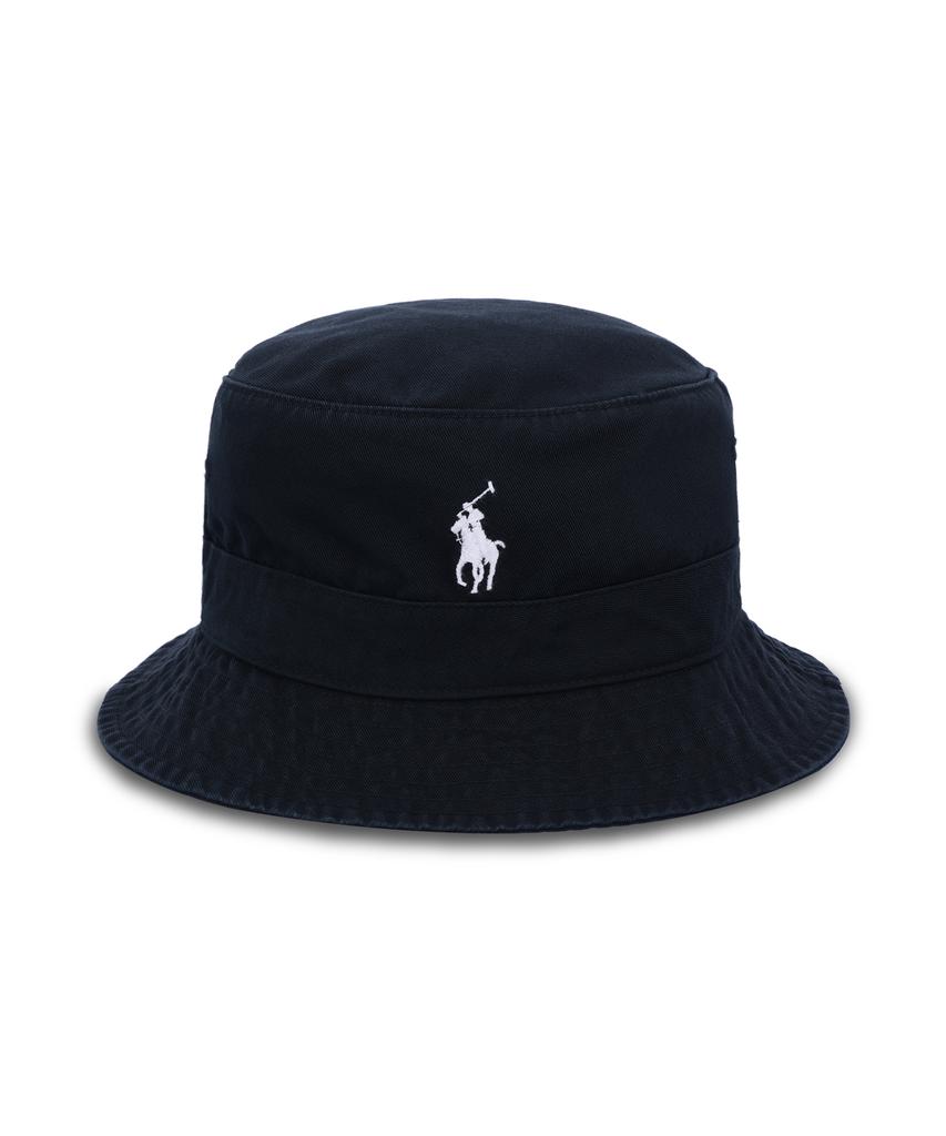 POLO RALPH LAUREN Cotton Bucket Hat - Black